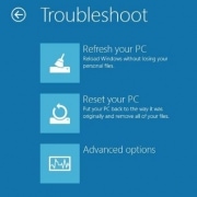 Windows 8 Reset and Refresh options