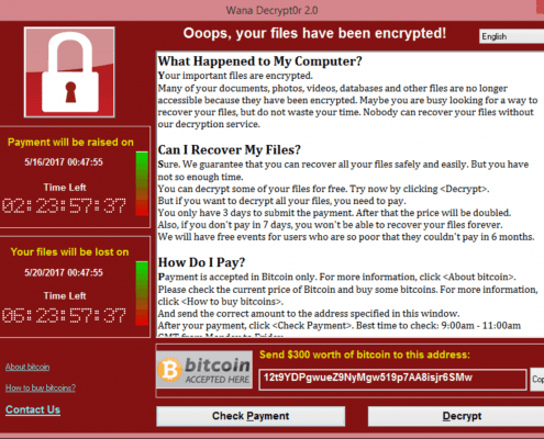 Wanna Cry Ransomware