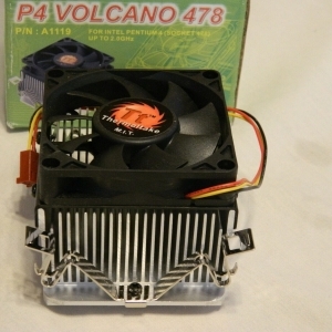 Thermaltake P4 Volcano 478 CPU Cooling Fan/Heatsink - P/N A1119